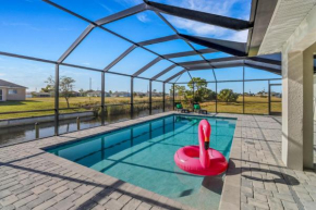 New Construction With heated Pool and Pier! Great for 2 Families!